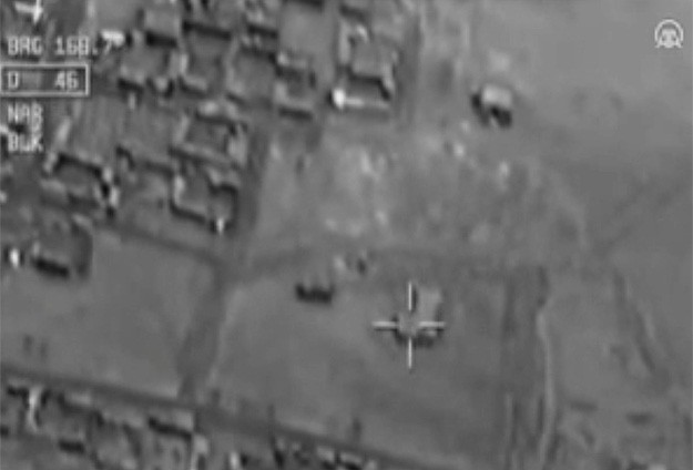 DAEŞ hedefleri işte böyle vuruldu