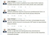 Akdoğan: 'Şimdi timsah gözyaşı göküyorlar'