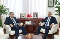 ALI FIDAN - Diyarbakır Başsavcısı Solmaz'dan Vali Fidan'a Ziyaret