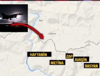 PKK kamplarına bomba yağmuru