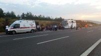 Bolu'da Otobüs Kazası Açıklaması 1 Yaralı