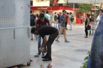 İzmir'deki Suruç Eyleminde Gerginlik