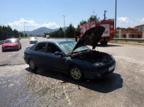 PİRİ REİS - Seyir Halindeki Araçta Yangın Paniği