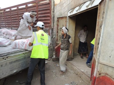 TİKA'dan Yemen'e Gıda Yardımı