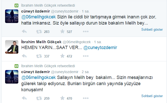 Cüneyt Özdemir'den canlı yayın çarkı