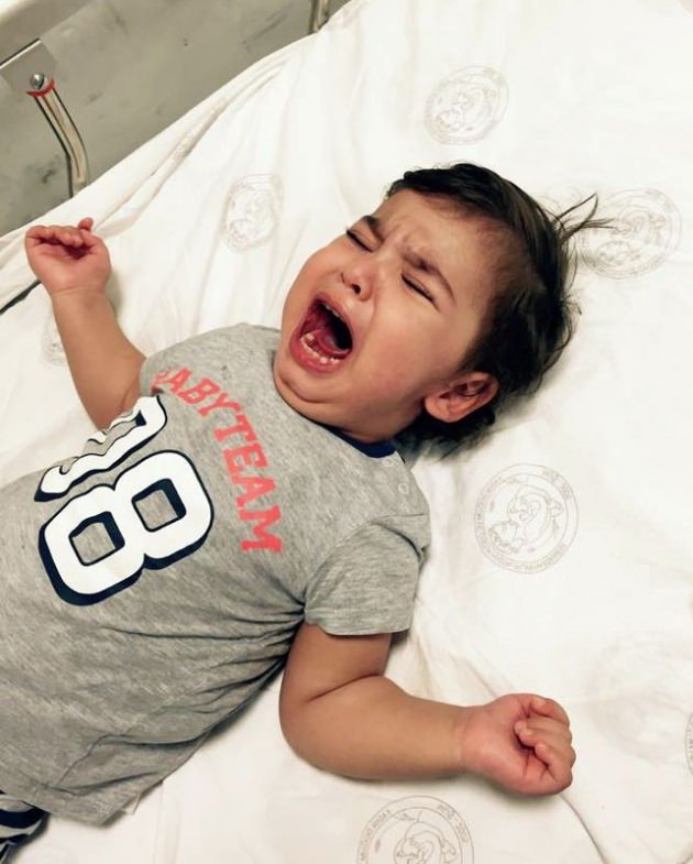 Erdoğan ve Davutoğlu minik Ömer için devrede