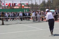 Erzurum'da Uluslararası Tenis Turnuvası Start Aldı