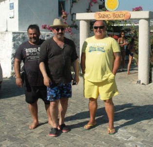 Film Çekimleri Biten Cem Yılmaz Soluğu Bodrum'da Aldı