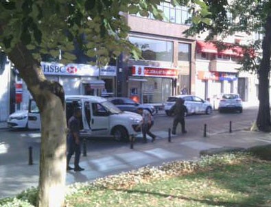 Taksim'de bomba paniği