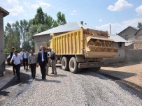 ORTAKENT - Vali Büyükersoy, Asfalt Çalışmalarını İnceledi