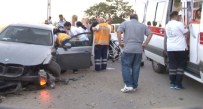 Başkent'te Trafik Kazası Açıklaması 2 Yaralı
