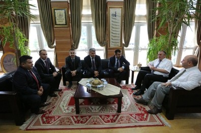 BİK Genel Müdürü Karaca, Başkan Yılmaz'ı Ziyaret Etti