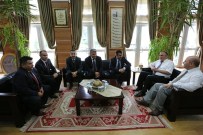 YAKUP KARACA - BİK Genel Müdürü Karaca, Başkan Yılmaz'ı Ziyaret Etti