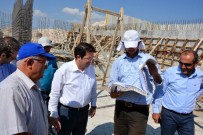 Başkan Yazgı İçme Suyu İnşaatında İnceleme Yaptı