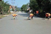 TURAN ÇAKıR - Büyükşehir'den Kırsal Mahallelere Beton Yol