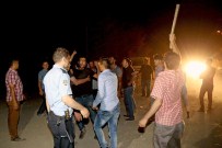 İNŞAAT İŞÇİLERİ - Erzurum'un Aşkale İlçesinde Gerginlik