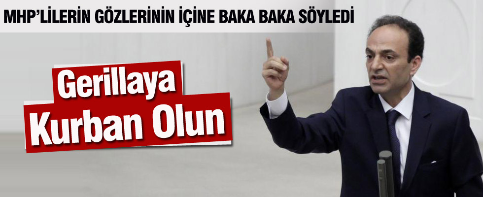 Osman Baydemir: Dokunulmazlıklar gerillanın canına kurban olsun