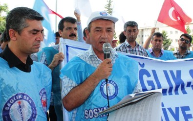 Osmaniye Sağlık-Sen Şube Başkanı Çenet Açıklaması