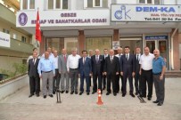 KOCAELİ VALİSİ - Vali Güzeloğlu, Gebze Esnaf Ve Sanatkarlar Odasını Ziyaret Etti