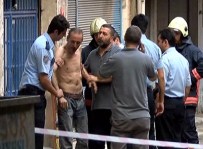 FIKIRTEPE - Kendisini Kilitleyip Ateşe Verdi