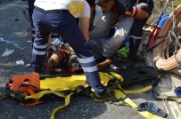 Adıyaman'da Trafik Kazası Açıklaması 1 Ölü, 4 Yaralı