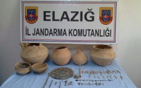 Elazığ'da Jandarma Roma Dönemine Ait 53 Parça Tarihi Eser Ele Geçirdi