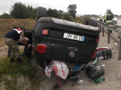 Samsun'da Trafik Kazası Açıklaması 1 Ölü, 4 Yaralı