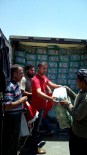 CİLVEGÖZÜ SINIR KAPISI - Türk Kızılayı'ndan Suriye'ye Yardım