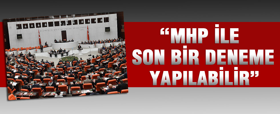 Bozkır: 'Belki MHP ile son bir deneme yapılabilir'