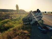 Çorum'da Kaza  Açıklaması 1 Ölü, 3 Yaralı