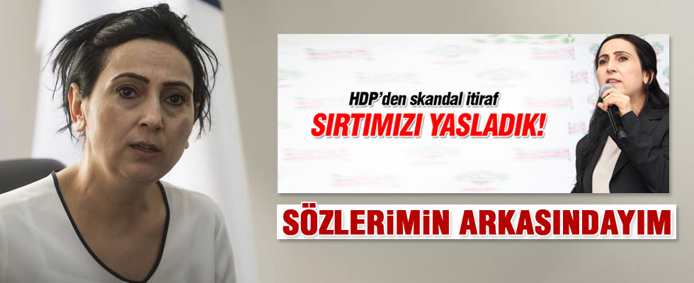 HDP'li Yüksekdağ: Sözlerimin arkasındayım
