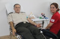 FARUK BAL - Jandarma'dan, Kızılay'a Kan Bağışı