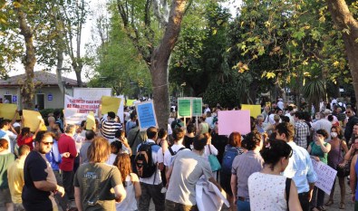 Kadıköylüler Kurbağalıdere İçin Eylem Yaptı