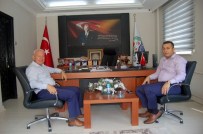 TAHIR ŞAHIN - Kaymakam Şahin'den Belediye Başkanına Ziyaret