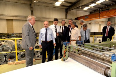 Mersin Valisi Çakacak'tan, Fabrika Ziyareti