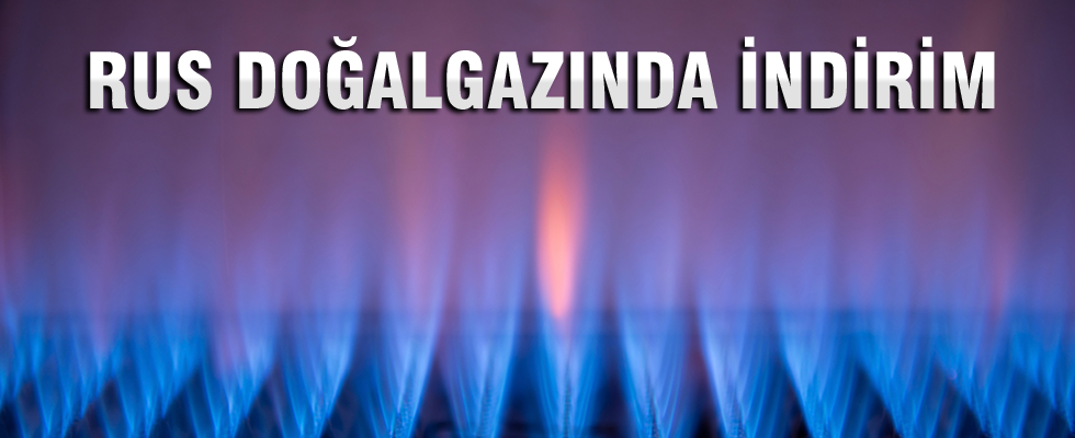 Rusya'dan doğalgaz indirimi