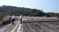 SAHİL YOLU - Sahil Yolunda Viyadük Çalışması Sürüyor