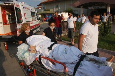 Av Tüfeği Ateş Aldı, Çenesi Ve Yüzü Parçalandı