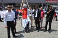 CAN ATEŞ - Balıkesir'de Çin Zulmü Protesto Edildi