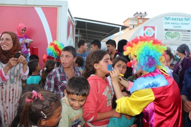 HAYAD, Suriyeli Çocukları Eğlendirdi