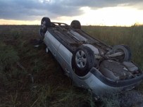 KOZANLı - Konya'da Otomobil Devrildi Açıklaması 9 Yaralı