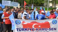 KAN GÖLÜ - Türkiye Kamu-Sen Bilecik İl Temsilciliğinden Doğu Türkistan Zulmüne Protesto