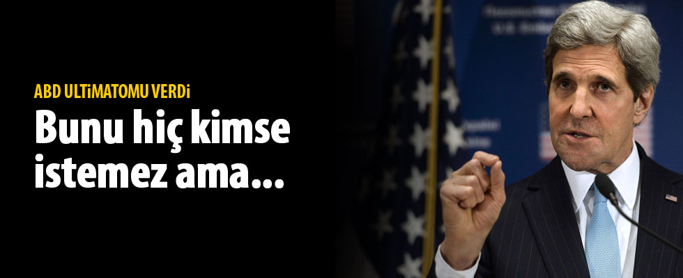 ABD'den İran'a ultimatom