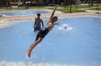 ELEKTRİK KAÇAĞI - Antalya'da Çocuklardan Tehlikeli Serinlik