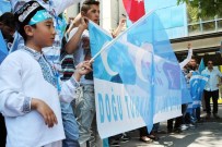 İÇKİ FESTİVALİ - Başkent'te Doğu Türkistan'daki Zulüm Protesto Edildi