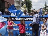 SINCAN UYGUR ÖZERK BÖLGESI - Çin Büyükelçiliği önünde protesto