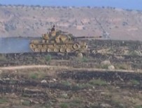 ÖZEL KUVVETLER KOMUTANLIĞI - Türk tankını gören DAEŞ'liler böyle kaçtı