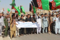 EŞREF GANI - Afganistan'da Türkmenler Eylem Yaptı