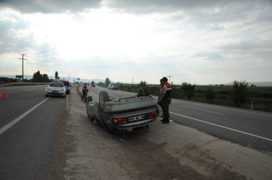 Afyonkarahisar'da Trafik Kazası Açıklaması 5 Yaralı