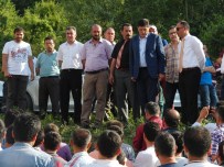 İŞ BIRAKMA EYLEMİ - CHP'li Yalçınkaya'dan Eylemdeki Maden İşçilerine Destek